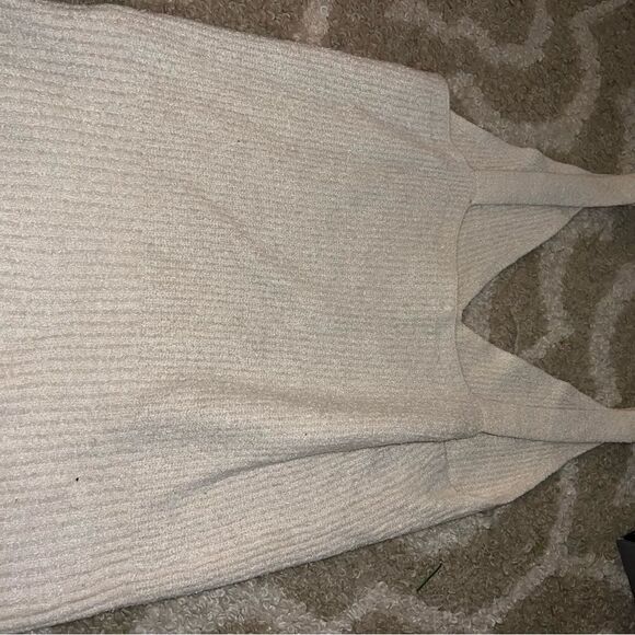 Joie size M Cozy Beige Knit Tank Top - Picture 6 of 6